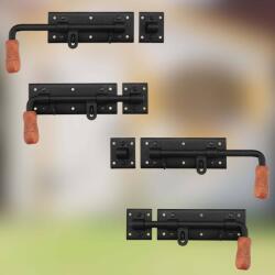 Kotarbau Spreșnic de garaj zăvor ușă poartă oțel dreapta și stânga 280 mm set de 2 buc (F959)