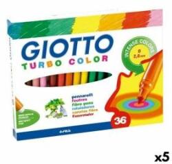 GIOTTO Set de Carioci Giotto Turbo Color Multicolor (5 Unități) - mallbg - 151,20 RON