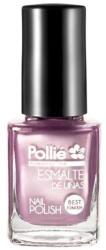 Pollié Lac de unghii colorat Violet Perlat Nail Polish Pollie, oja clasica, 12ml