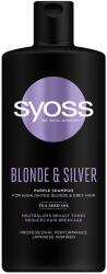 Syoss Sampon Nuantator pentru Par Blond, Grizonat sau cu Suvite - Syoss Blonde & Silver Purple Shampon for Highlighted, Blonde & Grey Hair, 440 ml