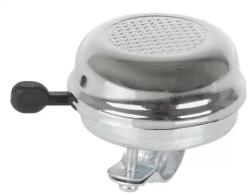Csepel acél csengő, 58 mm, krómozott