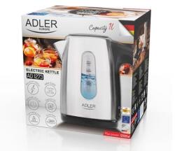 Adler AD 1273 1L Elektromos Vízforraló - Ezüst