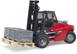 BRUDER 2513 Linde HT 160 targonca tartozékokkal (02513)