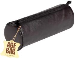 Clairefontaine Age-bag penar rotund 22x8cm Piele negru (P0016-0586)