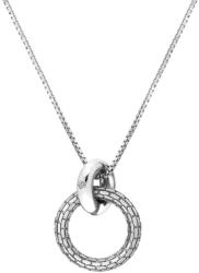 Hot Diamonds Modern ezüst gyémánt nyaklánc Woven DP866 (lánc, medál)