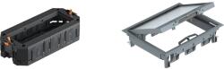 BETTERMANN Doză de pardoseală pentru pardoseli duble BETTERMANN 18 module (9 dispozitive 45x45) (EMR0011)