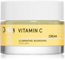 Delia Cosmetics Vitamin C élénkítő nappali krém az arcra 50 ml