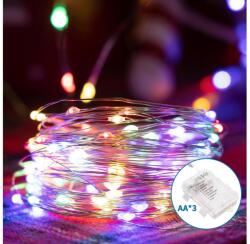 Aigostar B. V. Aigostar - LED Karácsonyi kültéri lánc 150xLED/8 funkció/3xAA 15, 3m IP44 B10303K1H (AI1316)