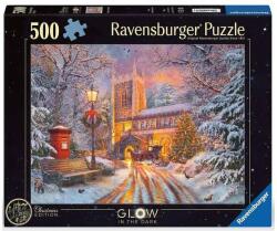 Ravensburger 500 db-os Fluoreszkáló puzzle - Karácsonyi csendélet (12000481) (12000481)