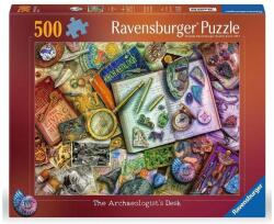Ravensburger 500 db-os puzzle - A régész asztala, Aimee Stewart (12000699) (12000699)