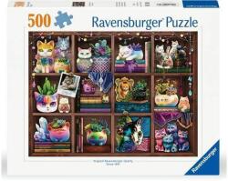 Ravensburger 500 db-os puzzle - Cicák és pozsgások (12000874) (12000874)