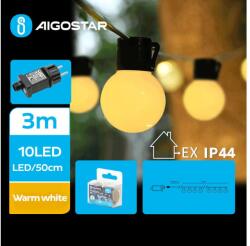 Aigostar B. V. Aigostar - LED Kültéri dekoratív lánc 10xLED/3m IP44 meleg fehér AI1446 (AI1446)