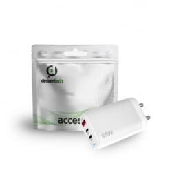 dreamtech hálózati gyors töltő adapter 65W fehér (128694) (d128694)
