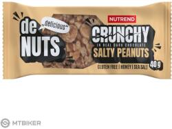NUTREND DENUTS CRUNCHY szelet, 40 g, sósmogyoró