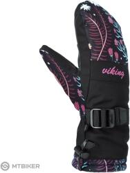Viking Tanuka női kesztyű, black/purple (5)