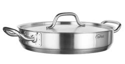 INOXIBAR Professional line rozsdamentes acél szeletsütő fedővel 40x8 cm, 10 L, 21% (65683)