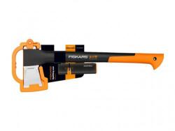 Fiskars X17 hasító fejsze és Xsharp élező (1020182) (1020182)