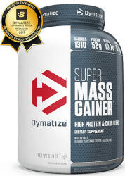 Dymatize Super Mass Gainer Fără gluten cu Aromă de Gourmet Vanilla 2.943kg