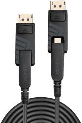 Lindy DisplayPort 1.4 Összekötő Fekete 70m 38485 (38485)