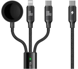 MCDODO CA-4940 3 az 1-ben kábel USB-C/Lightning/Apple Watch (CA-4940)