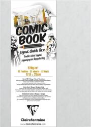 Clairefontaine Comic Book Layout Double Sided Paper Скицник 32 17, 6 x 25 cm 220 g (975197C)