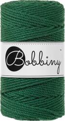 Bobbiny 3PLY Macramé Rope 3 mm 100 m Pine Green Șnur (TS-E037)