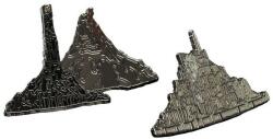 Weta Collectibles Weta Movies: Stăpânul Inelelor - set de insigne Minas Tirith & Mount Doom (862402868)