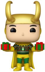 Funko Figurina Funko POP! Marvel: Holiday - Loki (Metallic) (Special Edition) #1322 (087750) Figurina