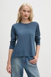 Pepe Jeans longsleeve din bumbac FLOREN culoarea albastru marin, PL505954 9BYH-BUD046_55X (PL505954)