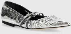 MSGM balerini de piele 9BYH-OBD1F6_SLV