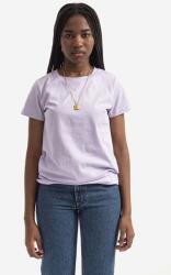 APC A. P. C. tricou din bumbac Item F culoarea violet COEOP. F26012-WHITE 99KK-TSD0ML_44X (COEOP.F26012)