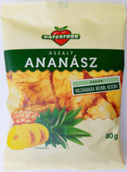 Naturfood aszalt ananász 80 g - delfinbuvar