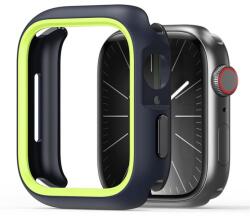  Dux Ducis Bamo - műanyag védő keret Apple Watch 7/8/9 (45 mm) okosórához fekete/zöld - tokgalaxis