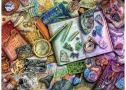 Ravensburger 12000699 - A régész asztala, Aimee Stewart - 500 db-os puzzle (12000699)