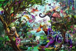 Ravensburger 12000812 - Tropical Dragons - 4000 db-os puzzle
