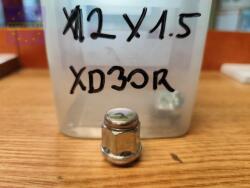 Kerékanya M12x1, 5 XD30R Radius Kulcsfej 19