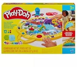 Hasbro Play-Doh: Fold N Go hordozható játszószőnyeg és gyurmakészlet (F9143) - ejatekok
