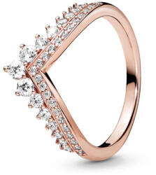 Pandora Fenséges kívánság gyűrű rozé arany gyűrű - 187736CZ-54 (187736CZ-54)
