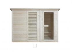 Sanotechnik VAASA kültéri finn szauna, négy-hatszemélyes (F30310) - zuhanystore