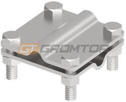 GROMTOR Keresztösszekötő L-65, rozsdamentes acél V4A, d=8-10 mm köracélhoz , 65x65 mm (101215) (101215)