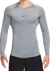 Nike Pro Dri-FIT hosszú ujjú aláöltözet, szürke (FB7919-084)