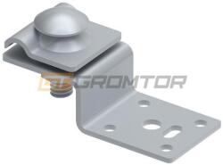 GROMTOR Csatlakozóidom csatlakozó-kapoccsal, tűzihorganyzott acél, 8-10 mm, 90x40x38 mm (108112) (108112)
