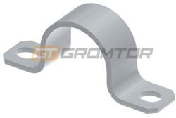 GROMTOR Csőbilincs( félbilincs) villámvédelmi szerelőcsőhöz, tűzihorganyzott acél, d=20 mm, 50x12x20 mm (316112) (316112)