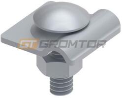 GROMTOR Multikapocs kapupánt csavarral, tűzihorganyzott acél, 8-10 mm, 38x38mm (102212) (102212)