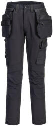 Portwest DX4 Craft levehető lengőzsebes nadrág (PW-DX456BKR40)