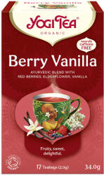 YOGI TEA BIO Bogyós gyümölcsös tea vaníliával 17x2g Yogi Berry Vanilla