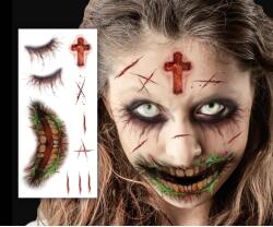 Guirca Zombie arc tetoválás