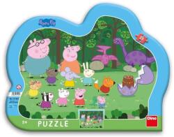 Dino Puzzle cu rama - Peppa Pig (25 piese) Puzzle