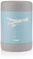 reer Cutie termica pentru mancare, otel inoxidabil vidat, 300 ml, albastra, Reer ColourDesign 90423