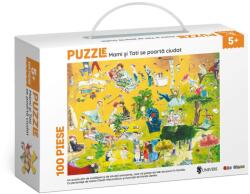 EDU CLASS Puzzle - Mami si tati se poarta ciudat (100 piese) Puzzle